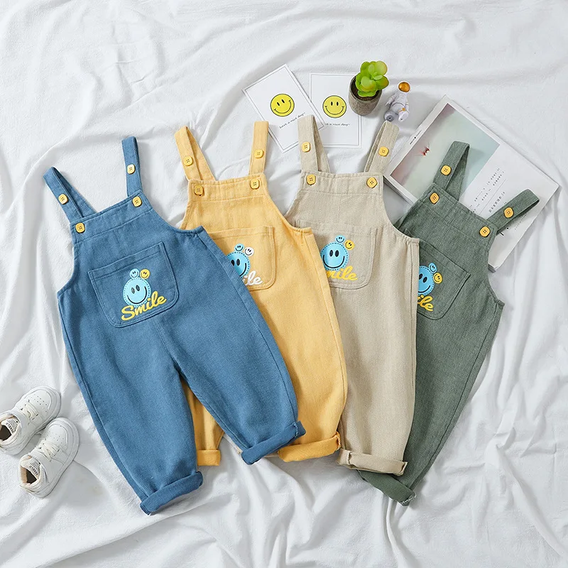 

Children Denim Overalls Autumn Winter Jumpsuit for Kids Jeans for Girls Boys Cotton Fashion Trousers Toddler Baby Overalls ERJ1