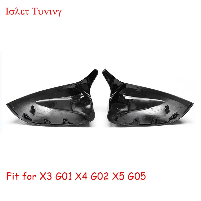 Крышка для зеркала из углеродного волокна M look для BMW X3 G01 X4 G02 X5 G05, боковая дверь, крышка заднего вида, 2018 2019 2020 + (art.: 3a381be5f8a) - 3a381be5f8a