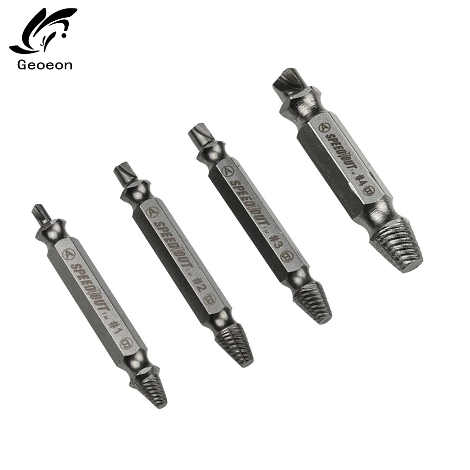 Набор столярных сверл с винтовым съемником 4 шт. набор регулировкой скорости