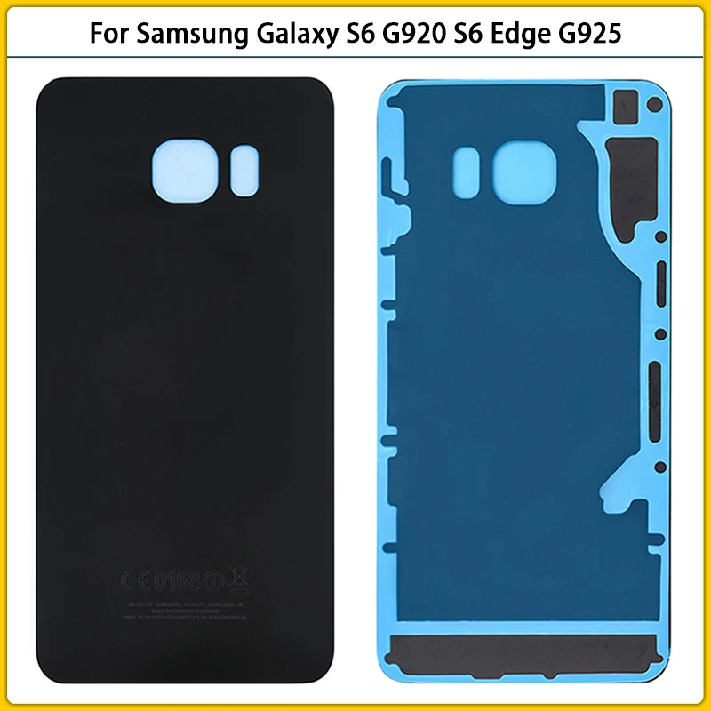 Новый задний корпус S6 для Samsung Galaxy G920 S6Edge Edge G925 передняя средняя рамка Крышка