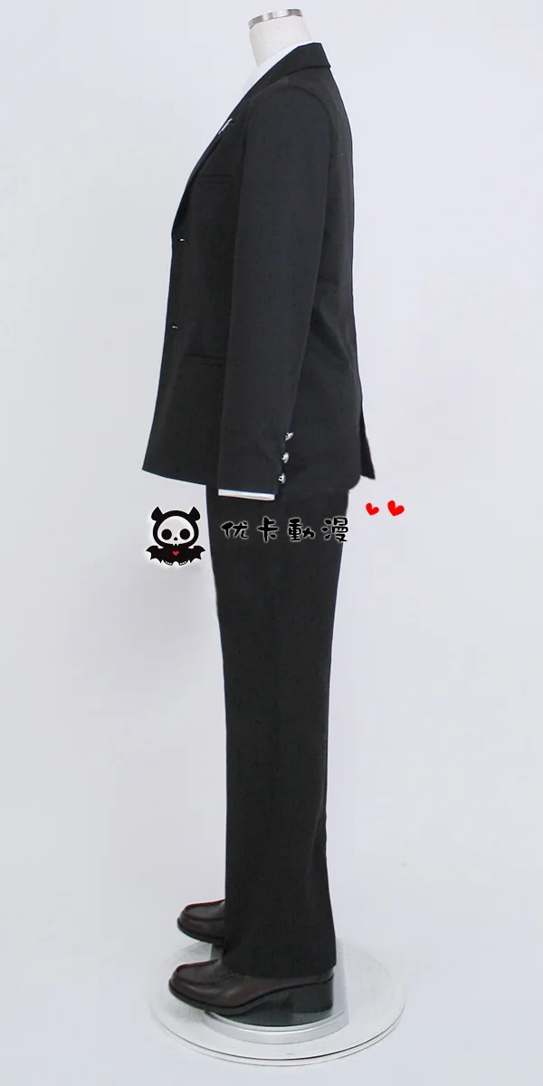 Danganronpa Anime Cosplay Togami Byakuya Costume Cos Man Uniform Cosplay Costume Coat+Shirt+Pants