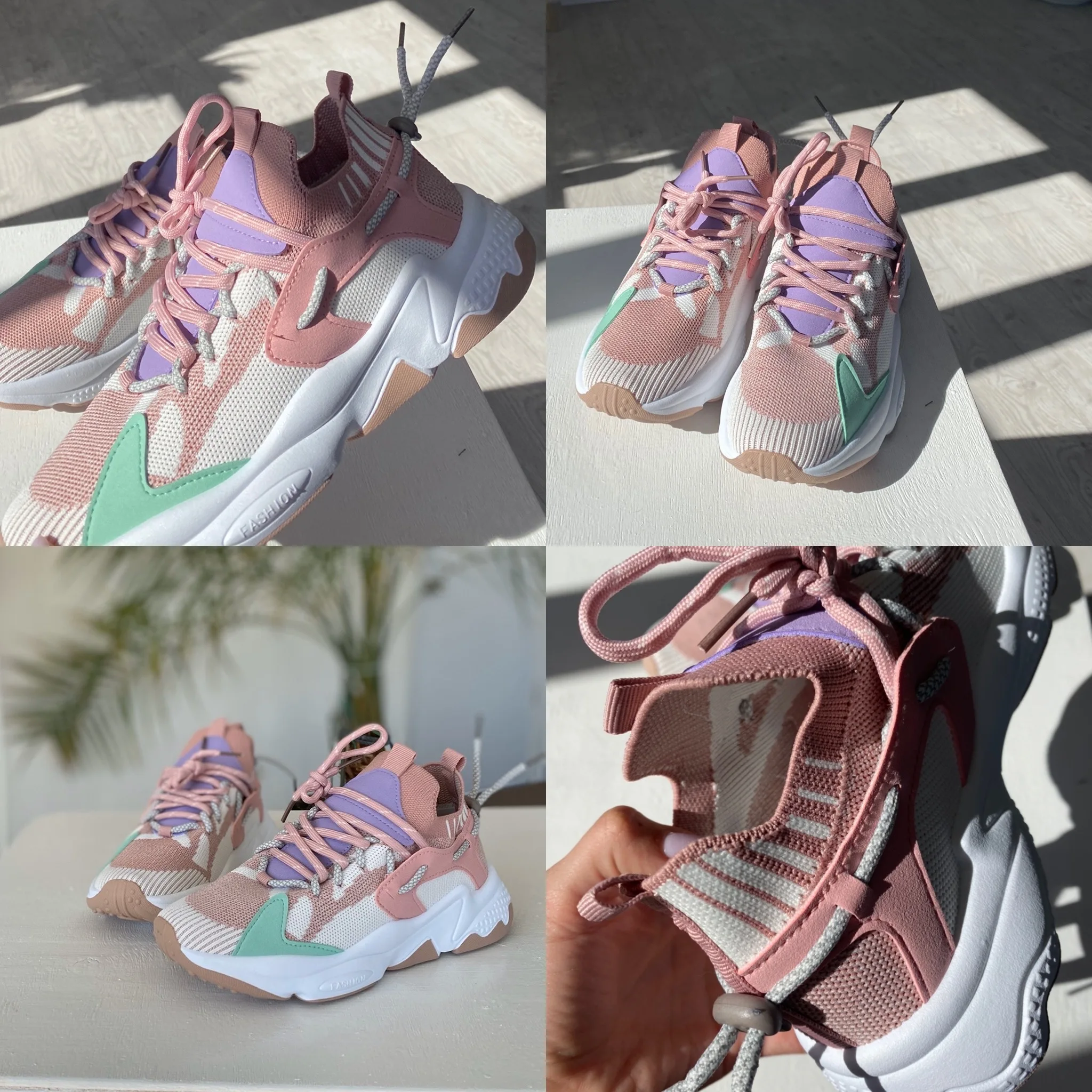 

2020 Summer Flying weave Shoes Lady Shoes Female Casual Breathable Mesh Surface Running Woman Sneakers