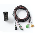 Автомобильный USB AUX-разъем, входное гнездо, адаптер для VW Golf MK7 VII Tiguan Passat CC для Seat для Ibiza