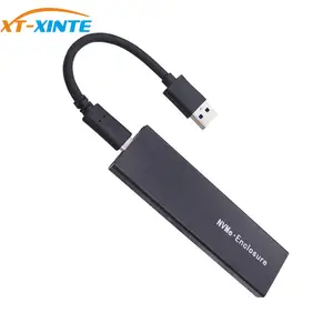 Корпус SSD XT-XINTE M.2 M Key NVMe PCIE to USB3.1 gen2 Type-C, корпус твердотельного накопителя M2 SSD 2280
