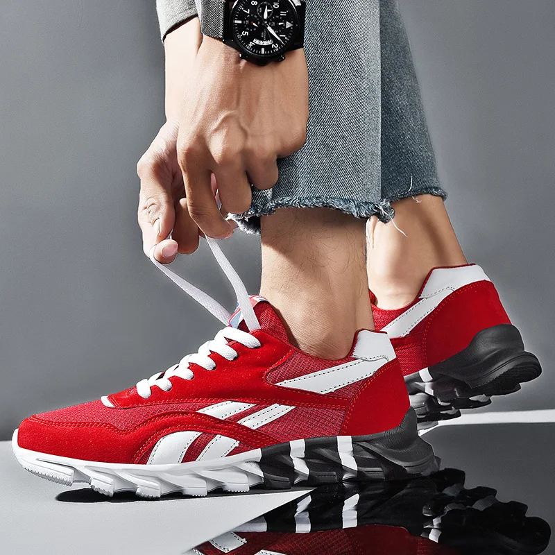 

New Sale Men Running Shoes Breathable Outdoor Male Sneakers Sport Casual Jogging Shoes for Adult Man Athletic Walking Footwear
