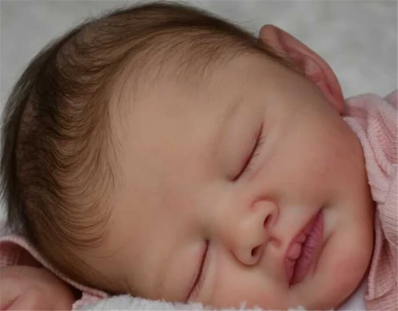 NPK 21inch Big Baby Reborn Doll Kit Sleeping Dallas Unifished parts | Dolls