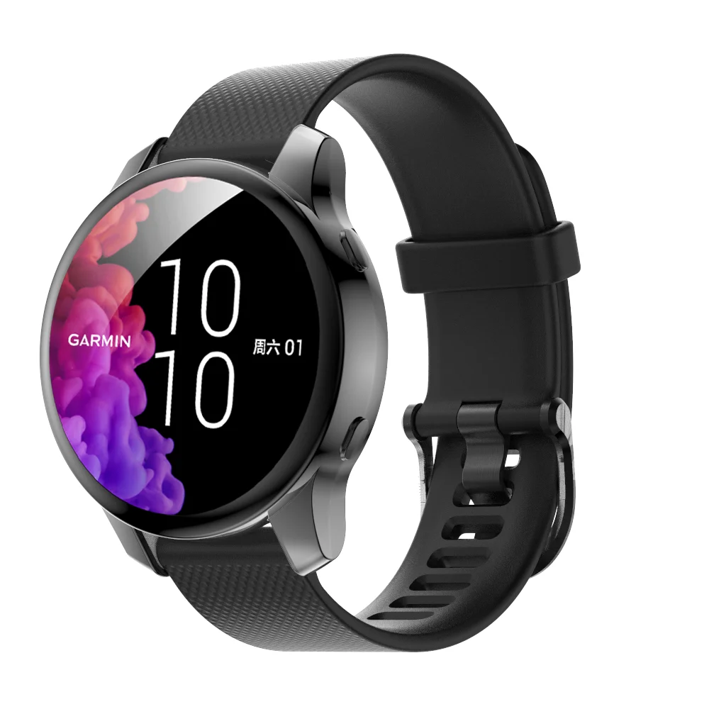 Ультратонкий прозрачный защитный чехол из ТПУ для наручных часов Garmin CAME