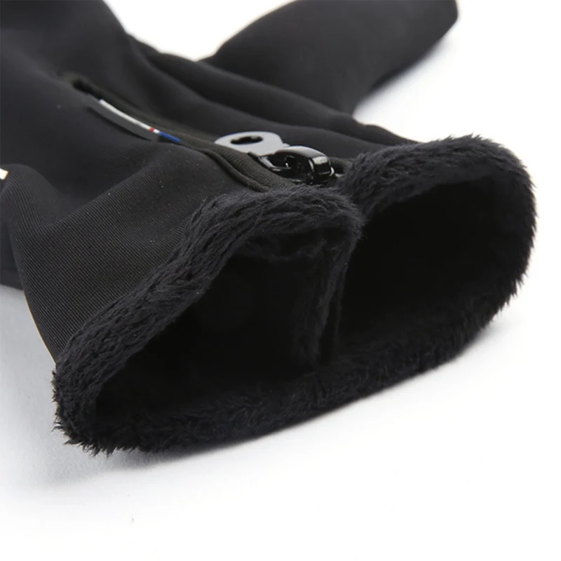 

Touch Screen Bike Gloves Men Women Winter Thermal Windproof Warm Full Finger Cycling Glove Anti-slip Bicycle Gloves Hot New