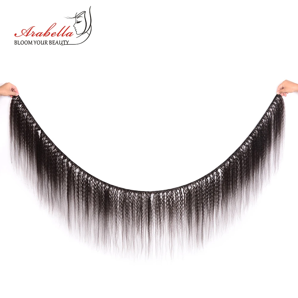 Бразильские кудрявые прямые человеческие волосы пряди с закрытием 100% Волосы Remy