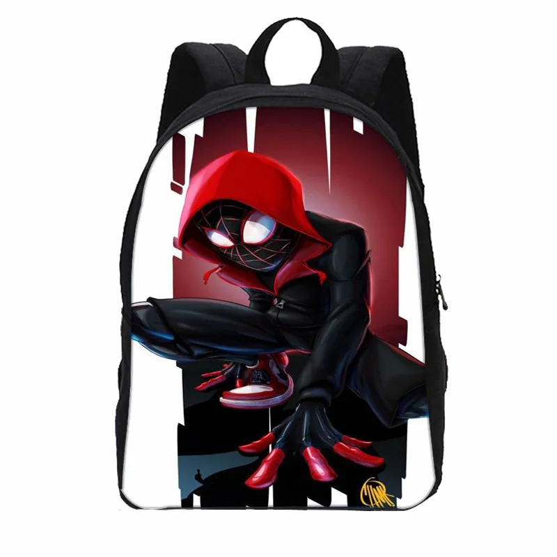 Marvel Anime Men's Bag Spiderman Super Heroes Teenager Student School Bags Cartoons Kids Book Bag Outdoor Sports Travel Backpack