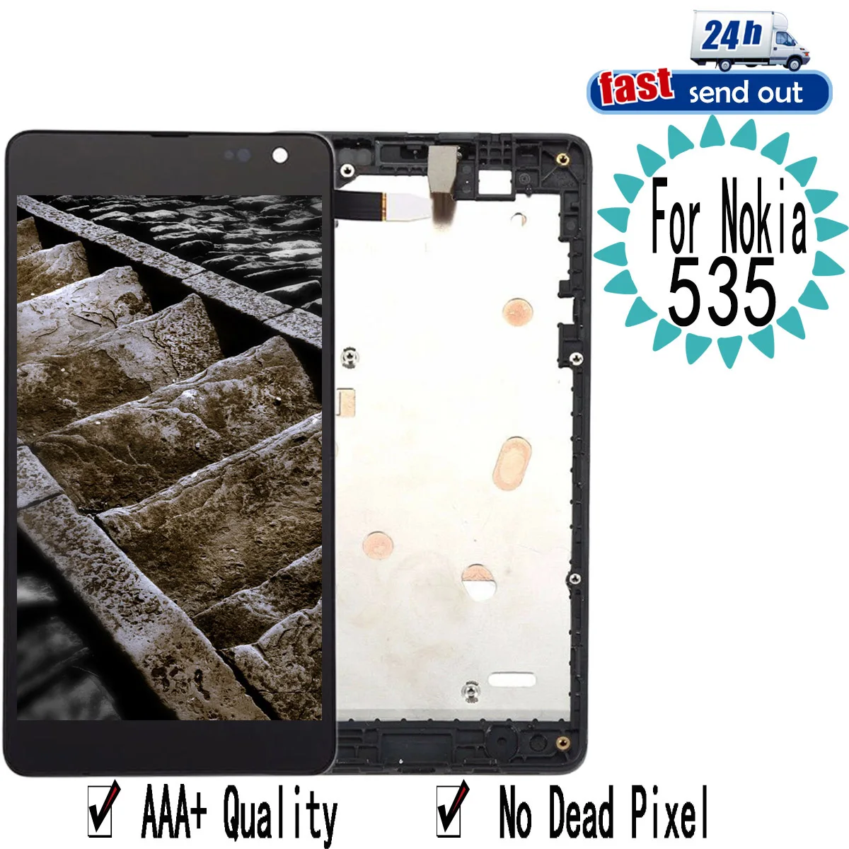 5 0 '驯 ЖК дисплей для Nokia Lumia 535 RM 1090 версия 2S/2C сенсорный экран дигитайзер в