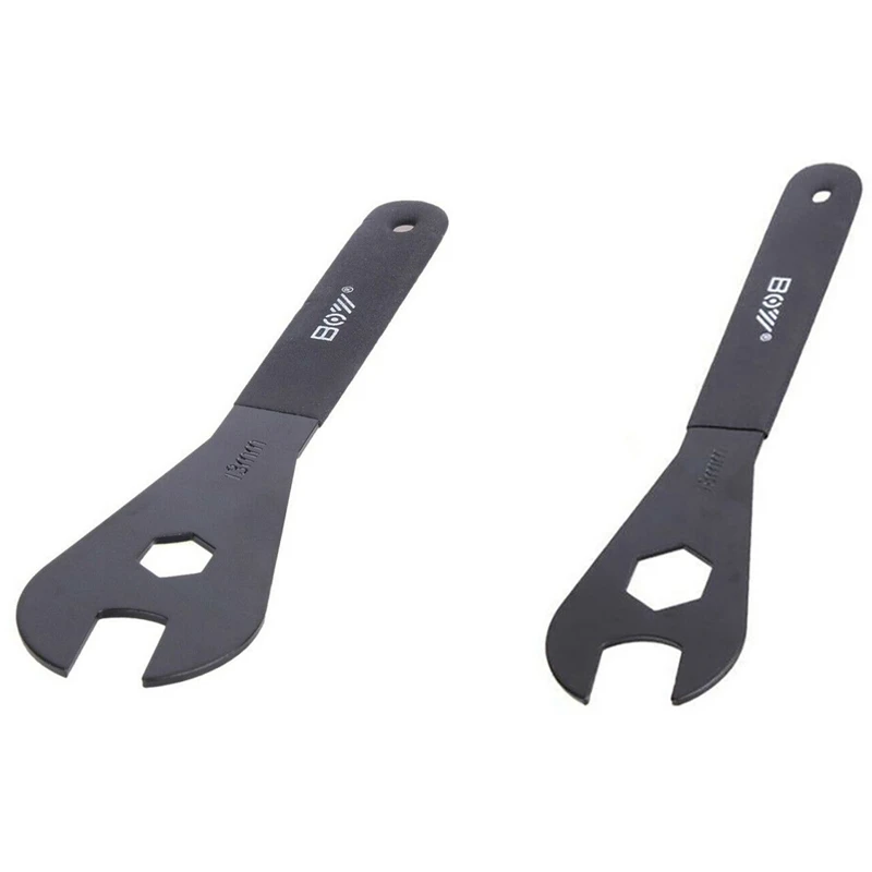 

2X BOY Bike Cone Spanner Wrench Multi-Function Spindle Axle Repair Chain Tool Bicycle Repair Tools 19Mm & 13Mm
