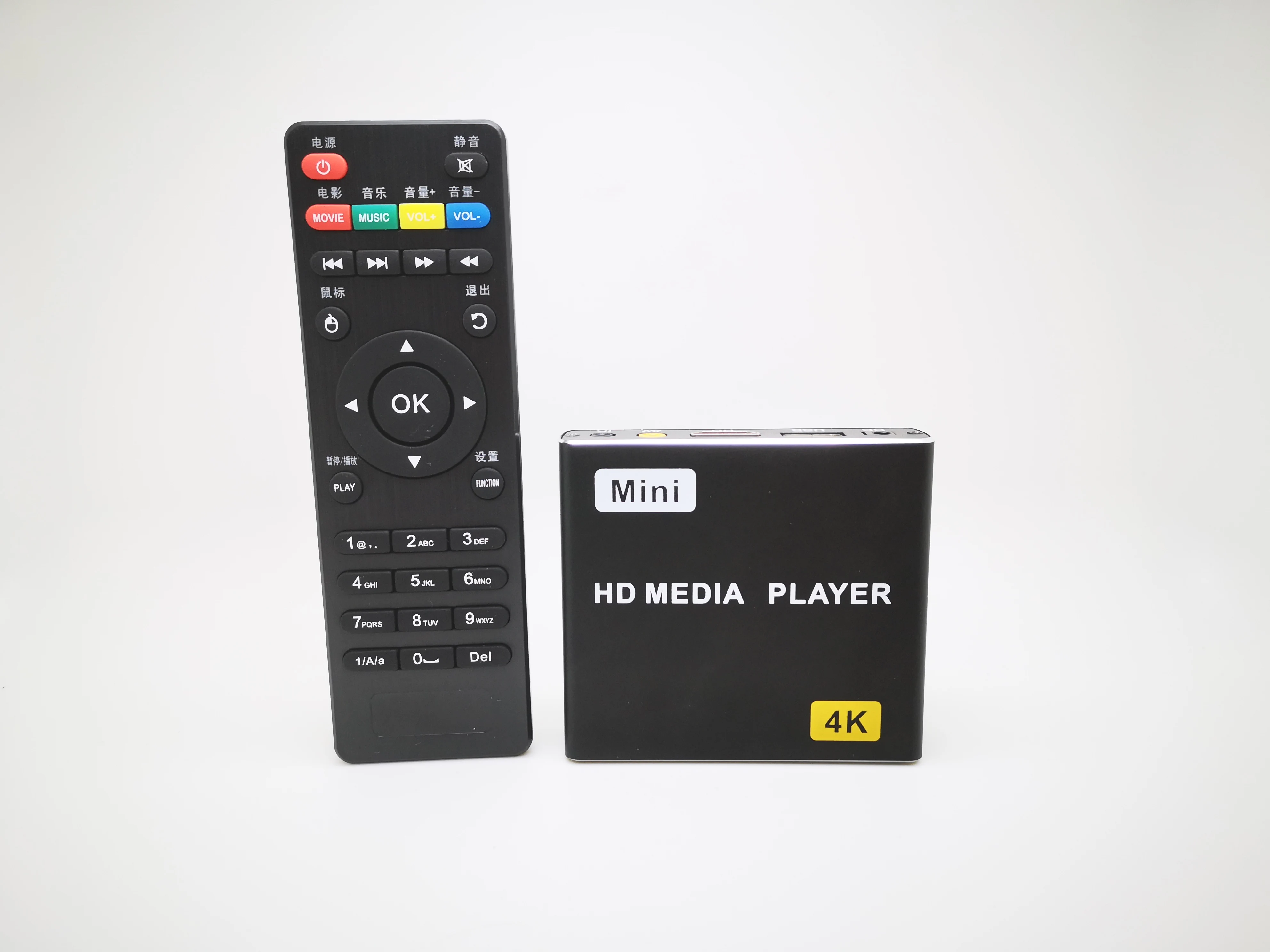 Медиаплеер JEDX X1 MINI 4K Full HD1080P с поддержкой SD/USB/HDMI AV/Auto playSupport UHK H.265/H.264/VP9 до