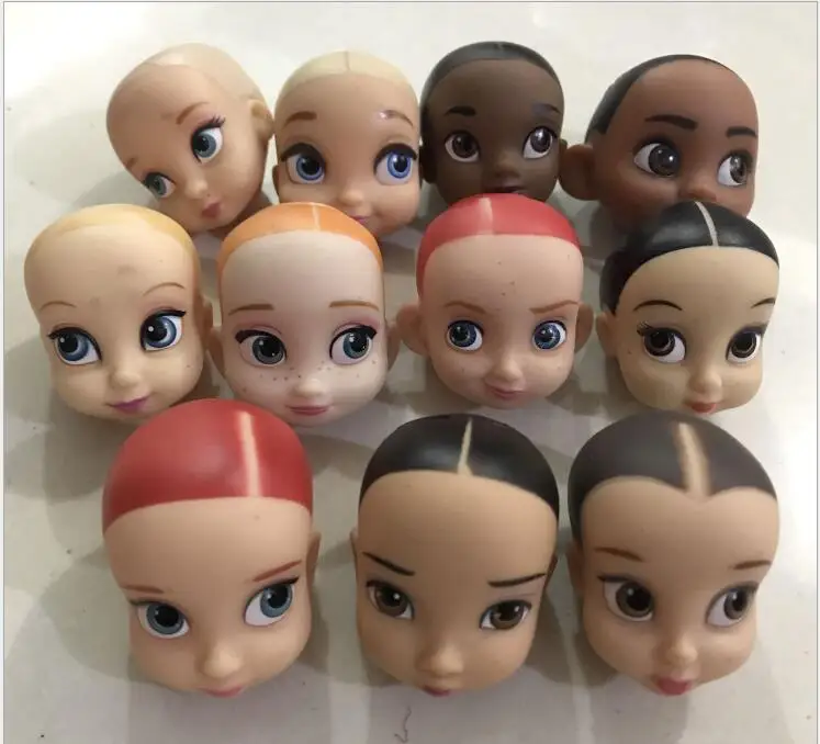 Аксессуары для кукол с головой принцессы кукла сделай сам лысой материал