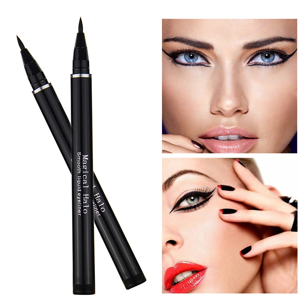 

1PC Professional Women Ultimate Black Liquid Eyeliner Long-lasting Waterproof Quick-dry Eye Liner Pencil Pen Makeup Beauty Tools