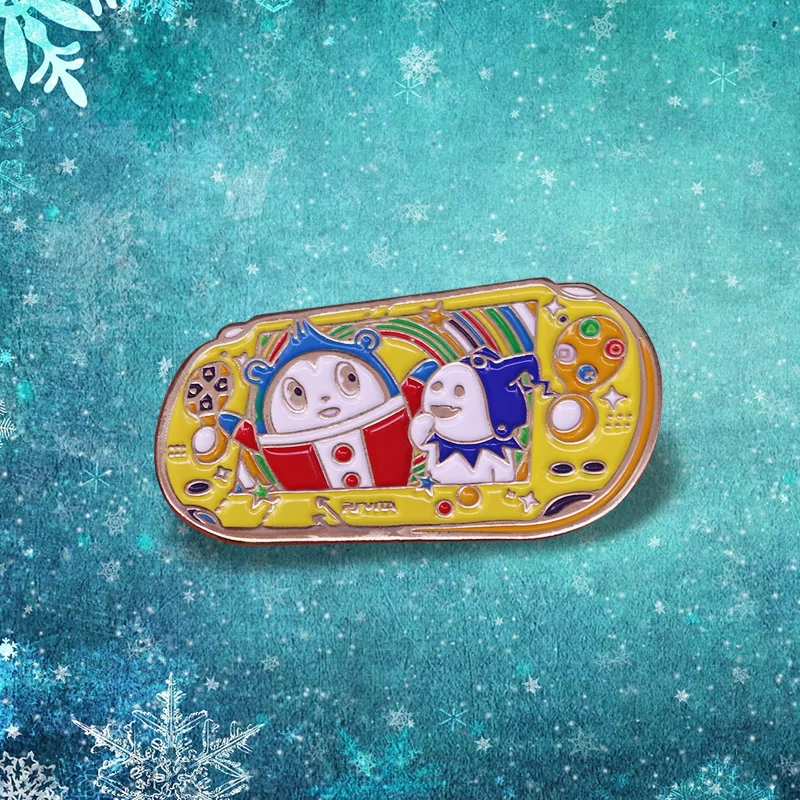Эмалированная брошь на консоль с персонажем 4 Teddie Kuma, P4A P4G Ted Mr. Bear (art.: 3920b2da9975f) - 3920b2da9975f