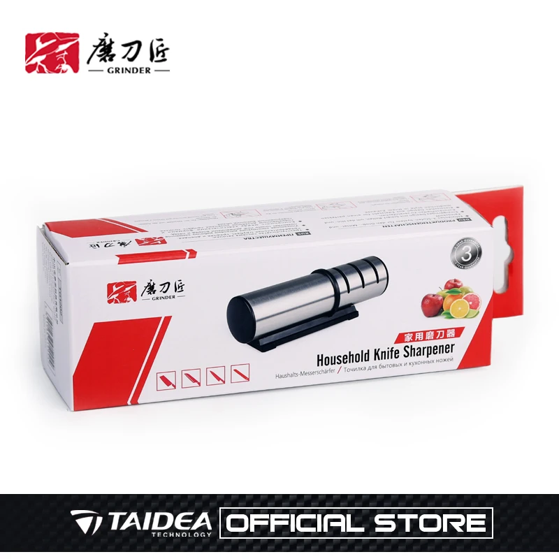 1 шт. алмазная и Керамическая точилка для кухонных ножей|amolador de faca|knife sharpener