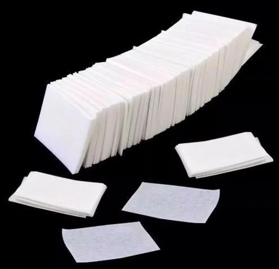 

80 шт., безворсовые салфетки для снятия лака для ногтей