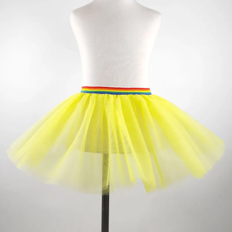 

Желтый 3 слоя простой прозрачный для девочек; Юбки-пачки для девочек Детская Праздничная юбка принцессы, одежда для детей, бальное Вечернее платье для детей, мини-юбка платье из новой коллекции