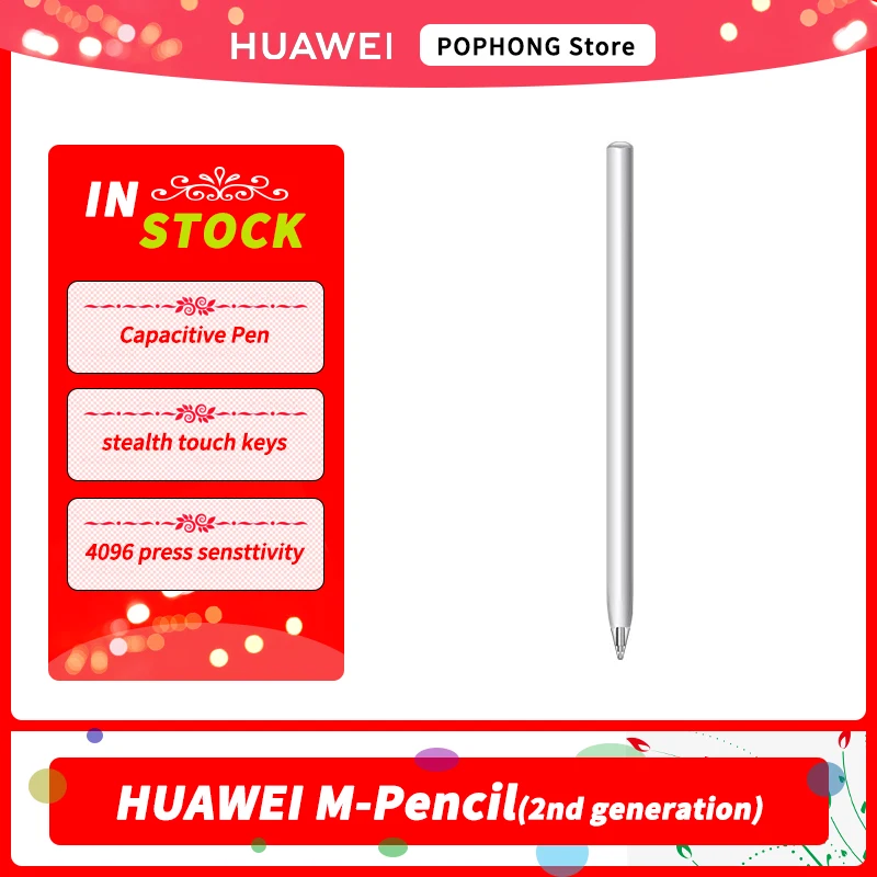 Стилус HUAWEI M-Pencil (2-е поколение) версии 2021 для MatePad Pro 12 6 емкостная ручка 10 8 стилус с