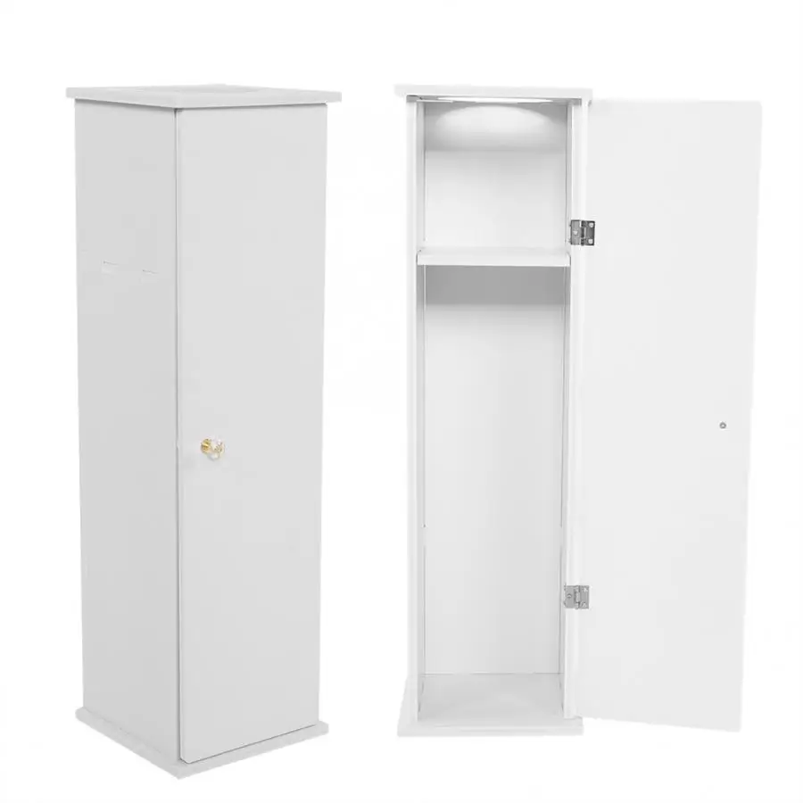 Держатель шкафа для ванной комнаты отдельно стоящая белая туалетная бумага