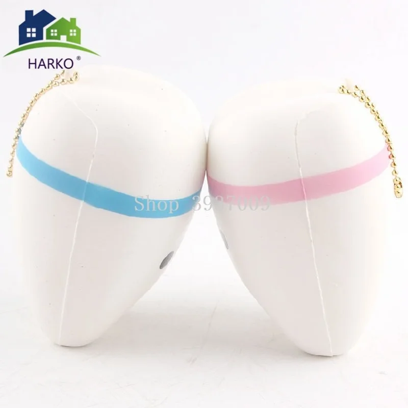 Милый мультяшный кулон в виде зубов HARKO мягкая детская игрушка медленно