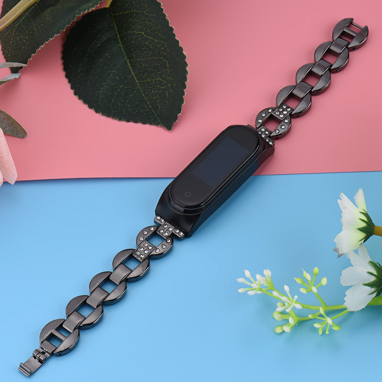 Ремешок для часов из нержавеющей стали для mi band 4 3 ремешок для спортивных часов ремешок для mi 3 Аксессуары для часов Ремешки для часов