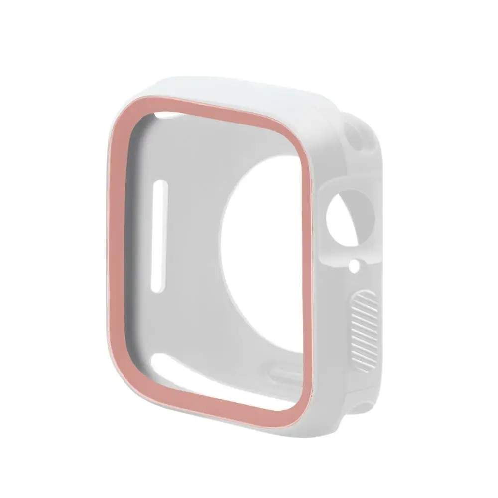 PW Защитный чехол для Apple Watch, версии 5/4/3/2/1 40 мм 44 Ni ke стиль Мягкий силиконовый чехол s для наручных часов iWatch серии 5 4, 2, 3, ремешок 42 мм, 38 мм - Цвет: PW