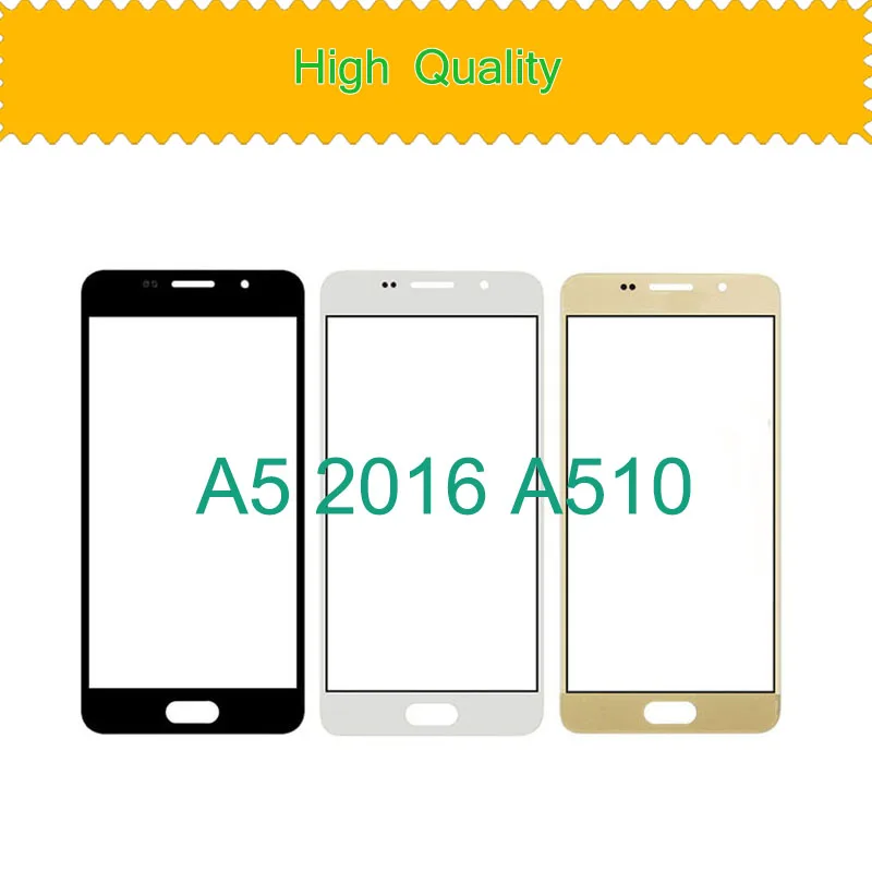 Сенсорный экран для Samsung Galaxy A5 2016 A510 A510M SM A510F сенсорный передняя панель стеклянная