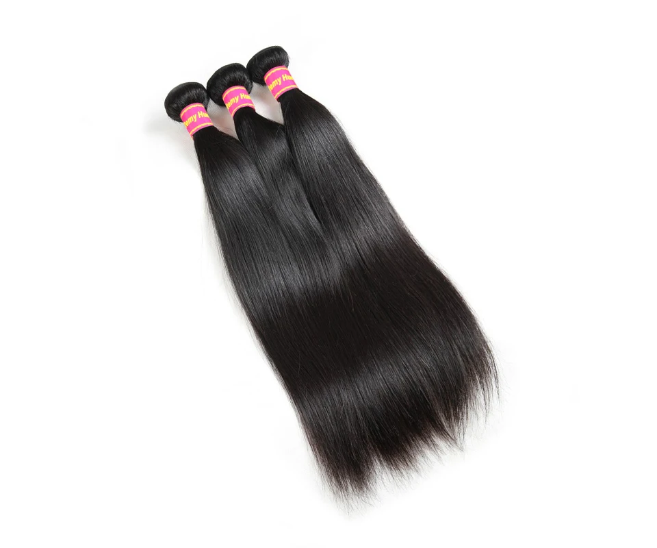 Али queen hair 3/4 шт. бразильские прямые волосы Remy человеческие волосы пряди с Закрытие 4x4/5x5/6x6 HD Прозрачная Кружевная застежка