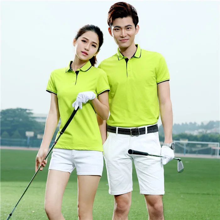 Футболка мужская с отложным воротником тенниска из полиэстера Спортивная майка