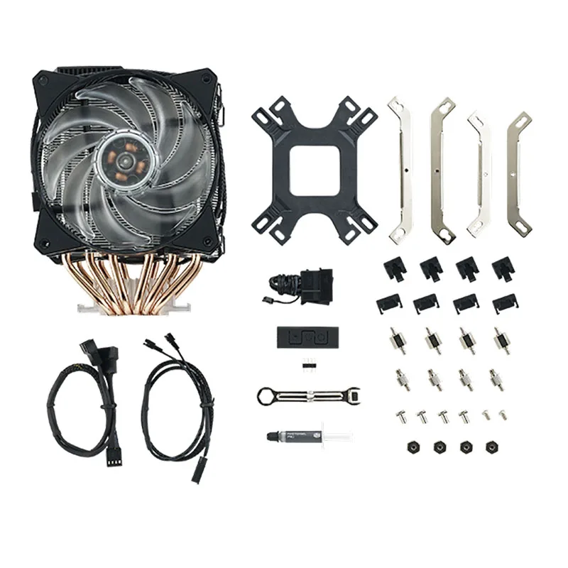 Кулер для процессора Cooler Master MA620P 6 тепловых трубок Две башни двойные бесшумные