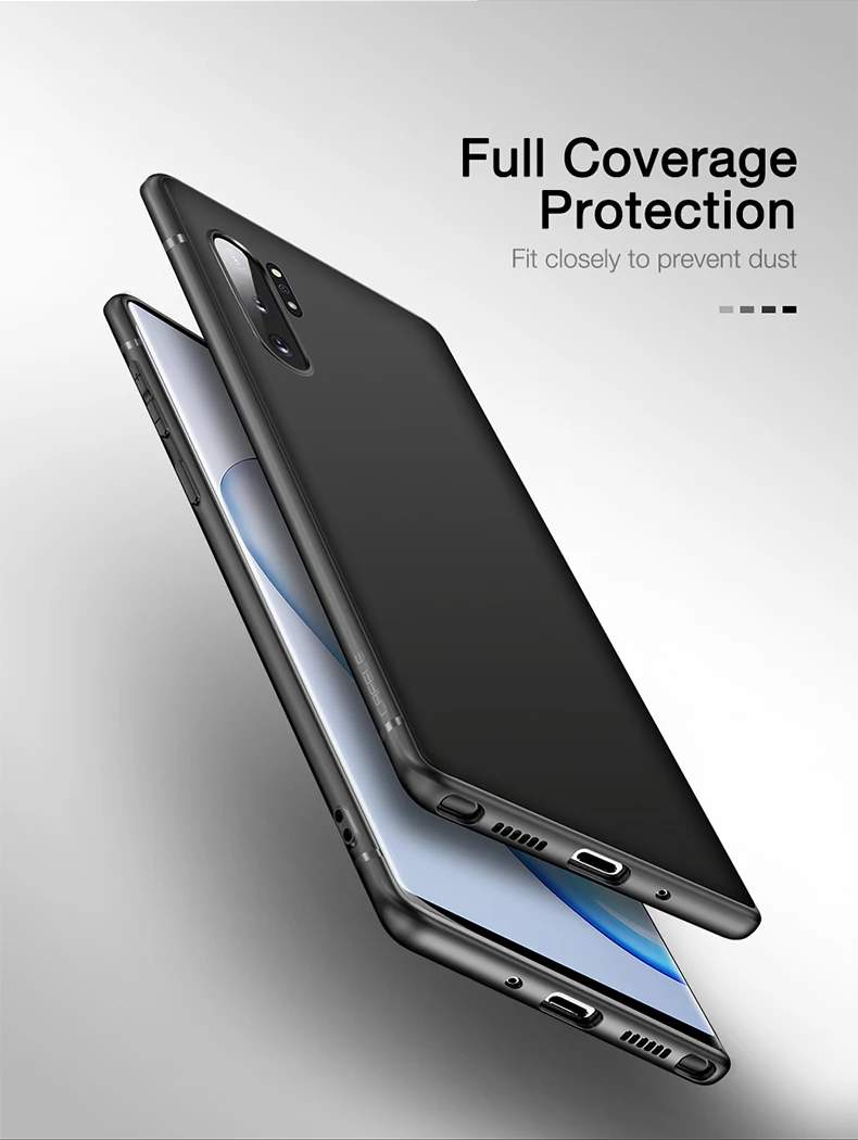 Чехол для телефона CAFELE для samsung Galaxy Note 10 pro A9s, Мягкий ТПУ деловой чехол для samsung Note10 pro, задняя крышка, не оставляет отпечатков пальцев