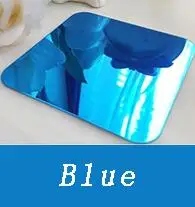 Blue 2*2 см* 100 шт акриловое зеркальное покрытие маленькая круглая Настенная Наклейка для детской комнаты в горошек художественная роспись домашний Декор круглые настенные наклейки - Цвет: Blue