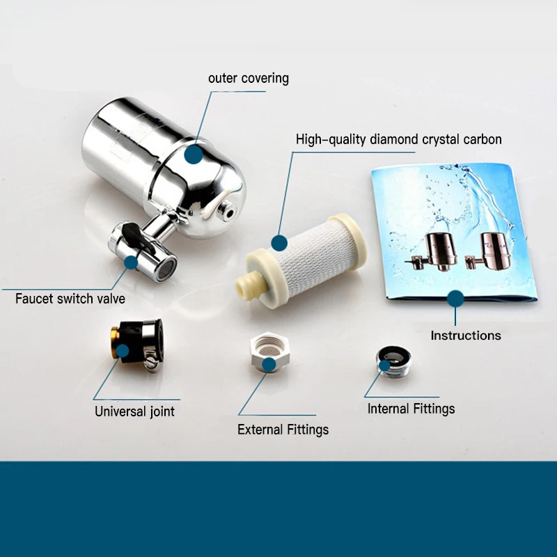 

Tap Water Purifier Home Kitchen Filter Water Purifying Device Faucet Water-strainer