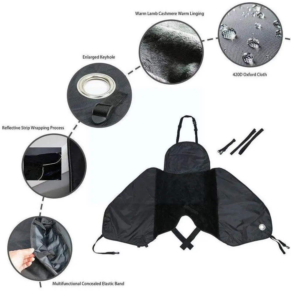 

Leg Cover For Motorcycle Blanket Knee Warmer Rain Wind Windproof Waterproof Winter Quilt Nylon For For Yamah E6o0