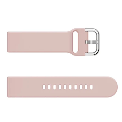 Pink 22 мм силиконовый ремешок для Amazfit GTR 47 мм смарт-часы для Amazfit Pace/Amazfit Stratos 2/2S 3 сменный Браслет - Цвет: Pink