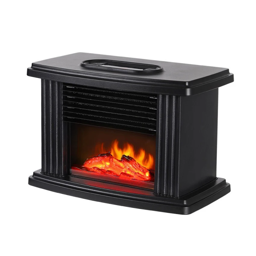 

Electric Fireplace Stove, Remote Control, Indoor Electric Fireplace Heater with Realistic Flame Effect, 1000W Space Heater