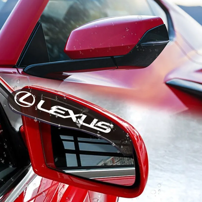 2 шт. автомобильные наклейки на зеркало заднего вида Lexus is220d nx300h ct200h is300h RX300 ES300 UX NX