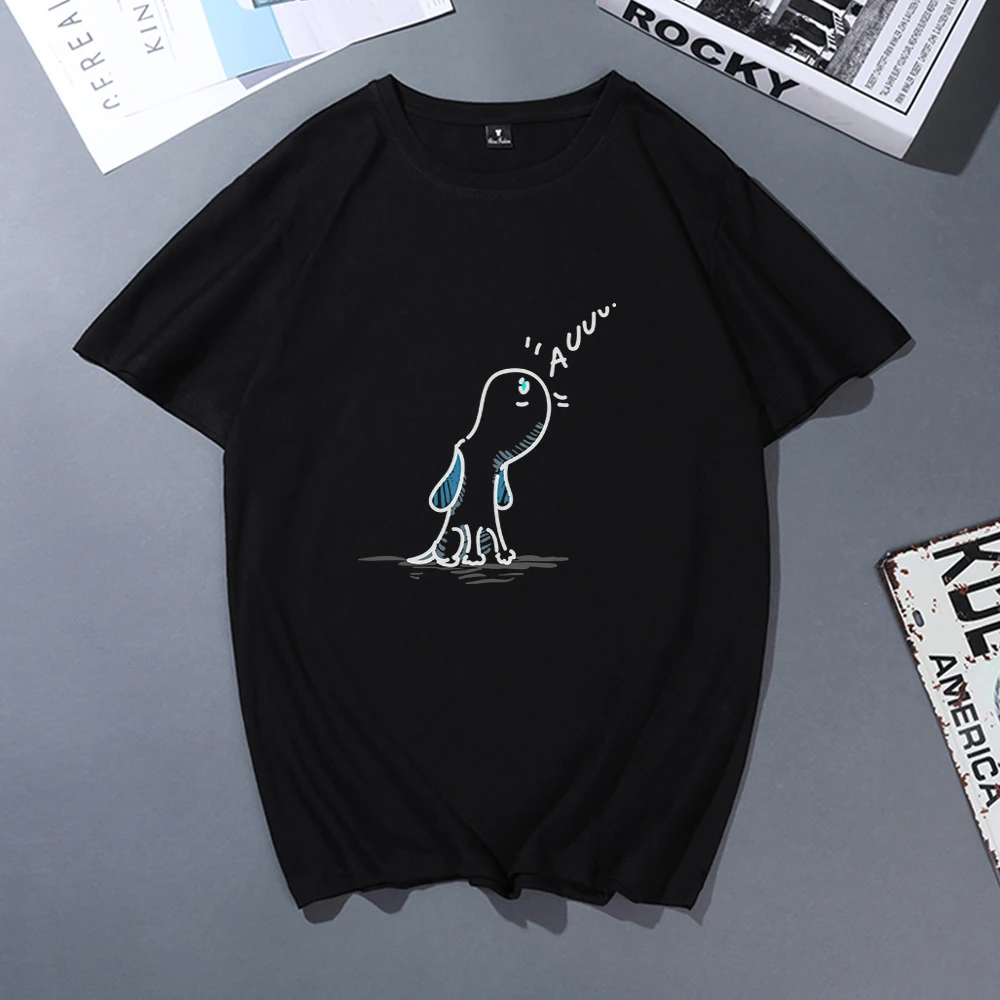 

Kawaii Dog Print T Shirt Cute Women's Polyester Short Sleeve T Shirt Vintage T-shirt Fashion Harajuku K Pop T-shirt Women Beagle