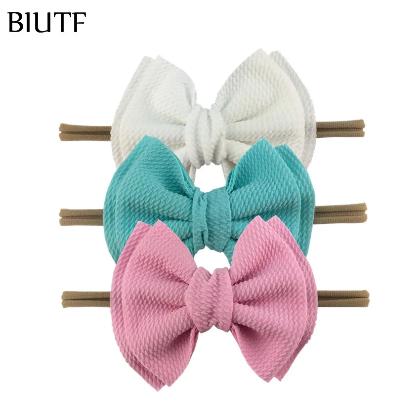 20 шт./лот обтягивающая эластичная нейлоновая повязка на голову с 5 дюймовым