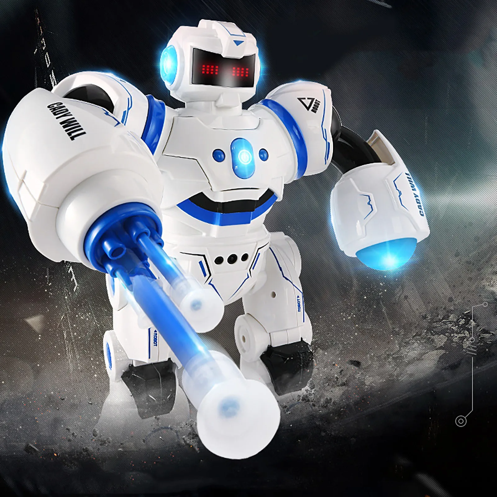 Jjr/c K1 Programmable Remote Control Intelligent Early Education Robot 35cm Singing Dancing Walking Rc Child Interactive | Игрушки и