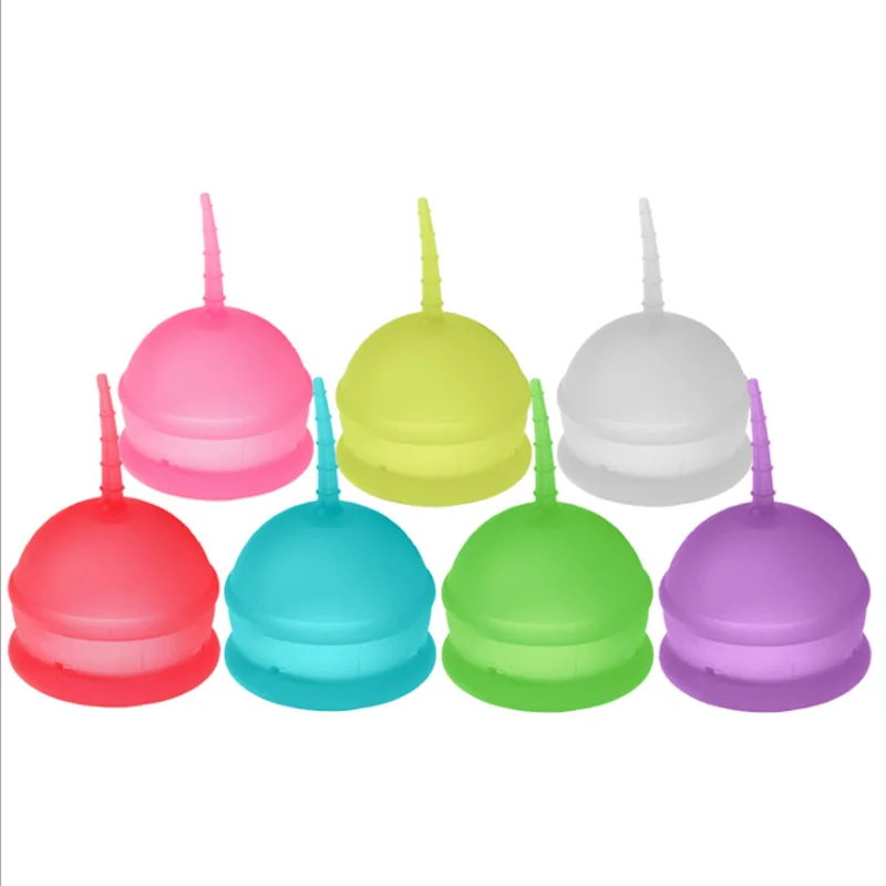 Менструальная чаша из 100% силикона 1 шт. многоразовые мягкие гигиенический