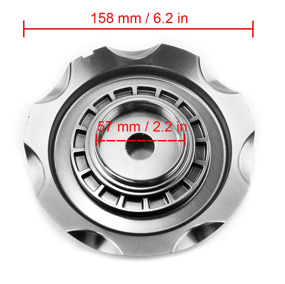 

4pcs 158mm 54mm Car Wheel Rim Center Caps Cover Fit For Rays Volk G27 Wheel Accessories Tools