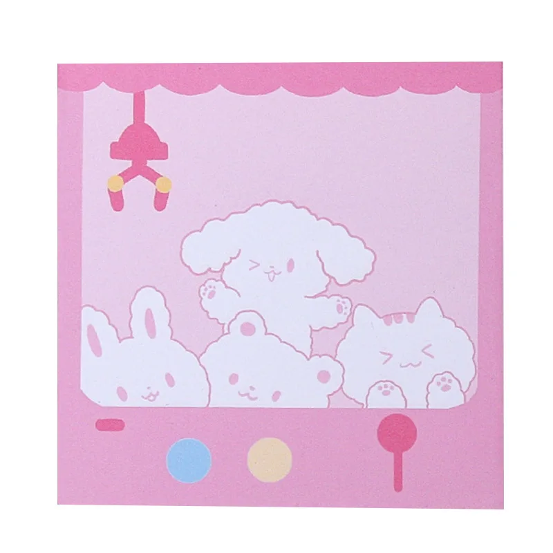 80 листов Необычные клейкие бумажные стикеры для записей с домашними животными |