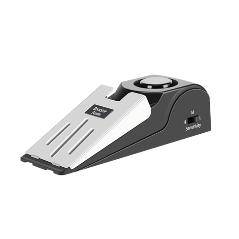 

Portable Door Stop Alarm Wireless Vibration Alarm Door Stopper Alarm Home Wedge Shaped Stopper Alert Security Blocking System