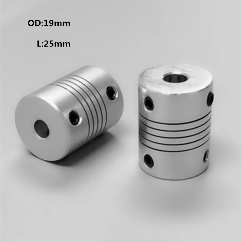 Алюминиевый ЧПУ двигатель Щековая Соединительная муфта от 5 мм до 8 Гибкие Муфты