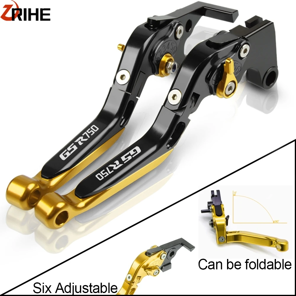 

Motorcycle Clutch Brake Lever Extendable Adjustable Foldable lever For SUZUKI GSR750 2011-2018 GSR400 2008-2012 GSR600 2006-2011