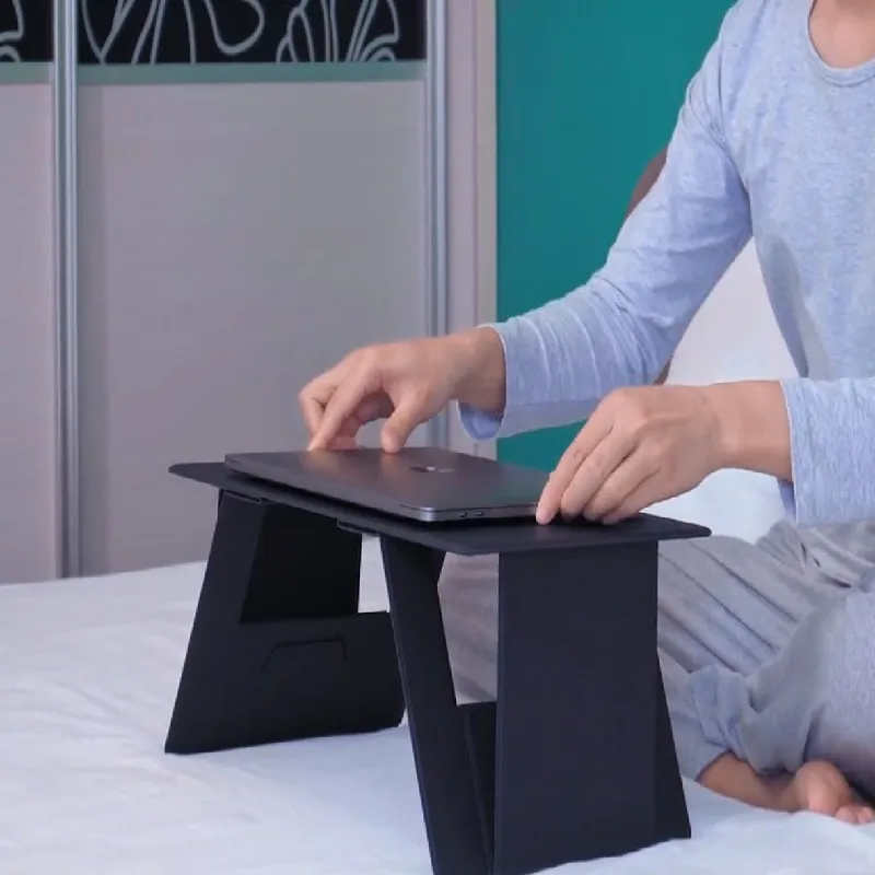

Portable Notebook Stand Lap Desk Laptop Stand Foldable Support Base Multifunctional Computer Laptop Holder Cooling Pad Riser