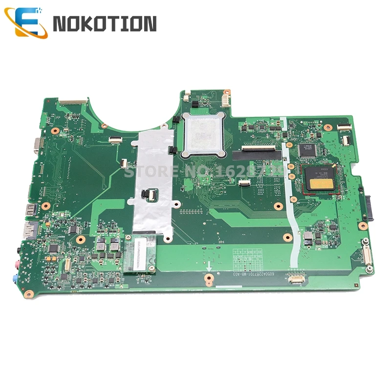 NOKOTION 6050A2207701-MB-A02 MBASZ0B001 материнская плата для ноутбука для acer aspire 8930 8930G PM45 DDR3 Бесплатный процессор с графическим слотом